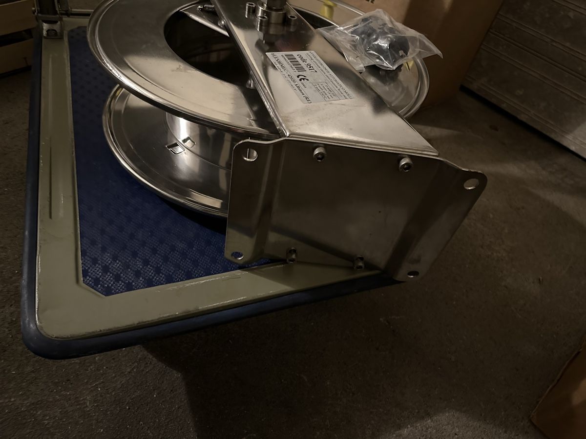 Alle Werkzeuge: Hose Reel Avvolgitubo automatico Flexbimec inox, nuovo! – Neu und originalverpackt aus Thalwil von Roby2591 3