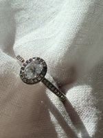 Pandora Ring Silber mit Zirkonia Gr. 58