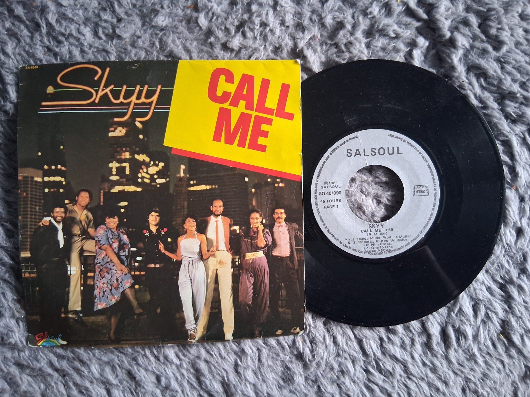 Dischi in vinile: SKYY     CALL ME      7NER SINGLE – Usato da Wetzikon ZH venduto da Ramones01