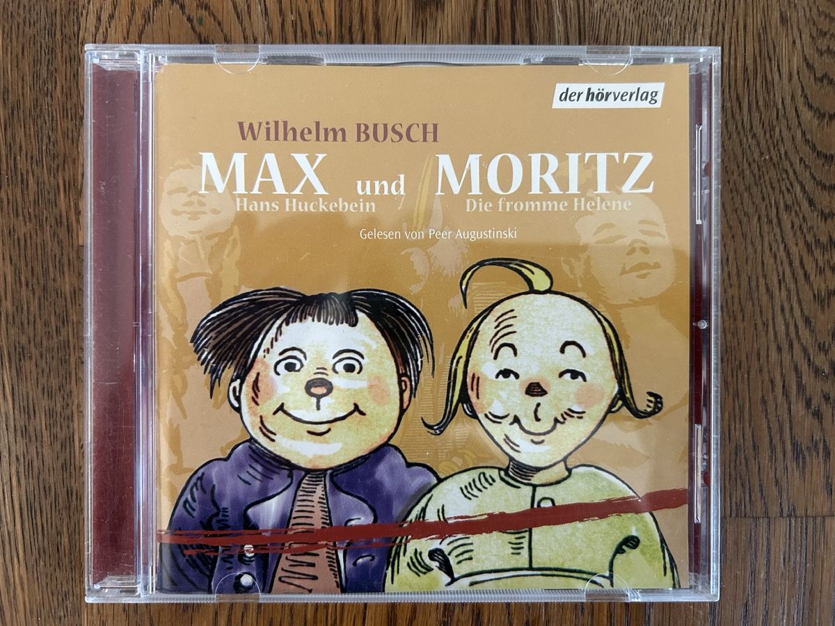 CD: Wilhelm Busch Max und Moritz CD   – Usato da Wolhusen venduto da eve_m6cg