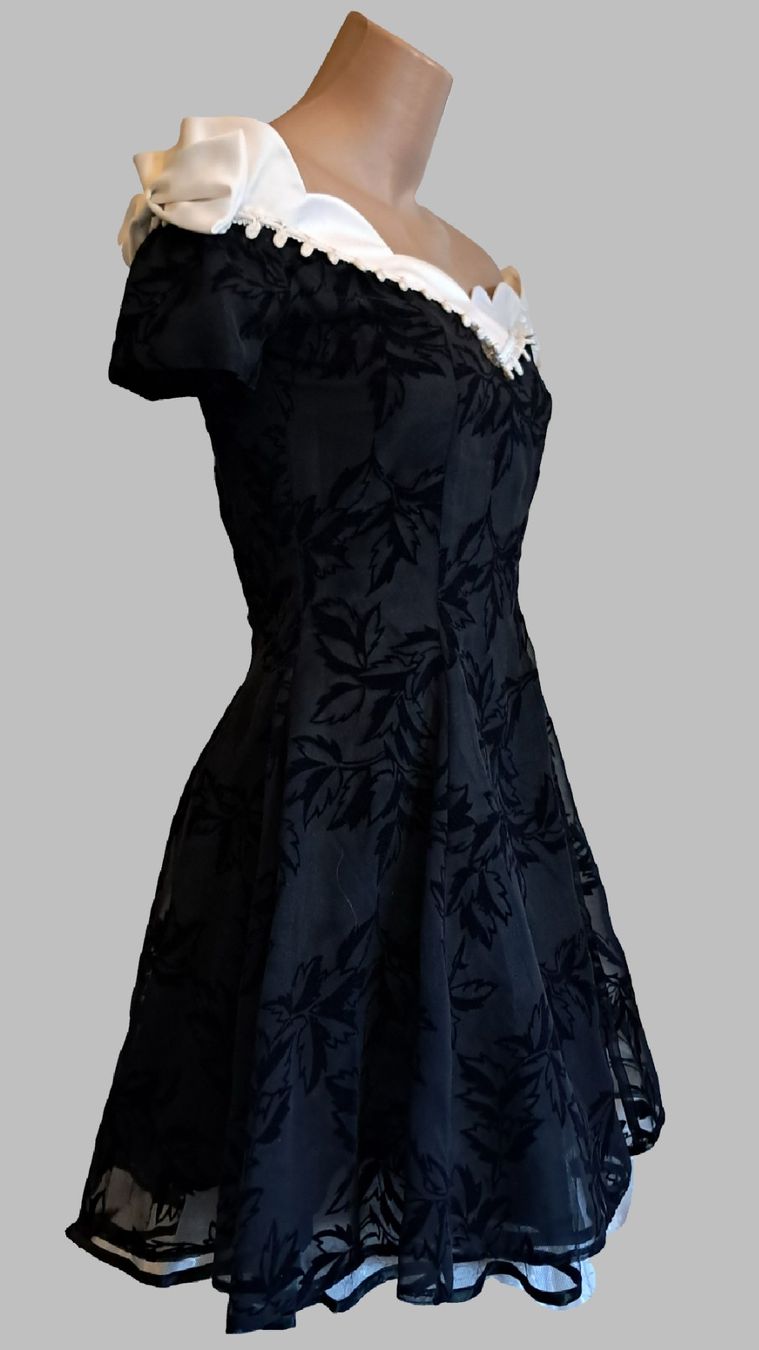 Vestiti: Abendkleid schwarz schimmernd Tanzkleid Gr. S – Usato da Uerikon venduto da Jeanne04 3