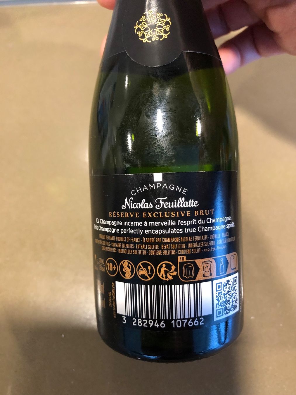 Vino: Champagner Nicolas Feuillatte. Brut. Chouilly. Frankreich – Nuovo e nell'imballaggio originale da Wald ZH venduto da mlnt 6