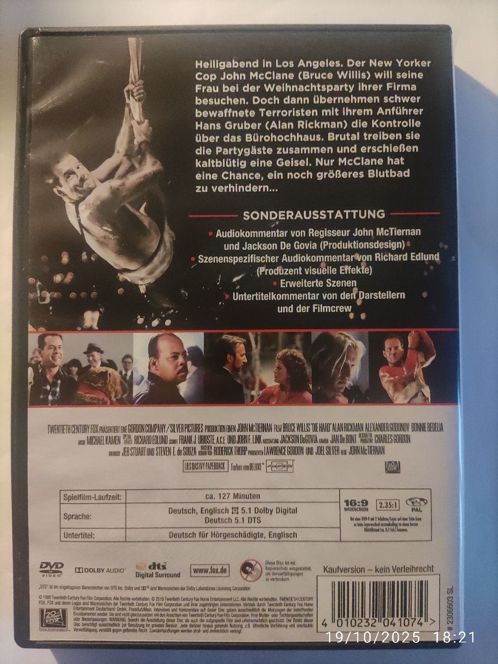Tutti i DVDs: Stirb langsam Bruce Willis – Usato da Basel venduto da Alacant 1