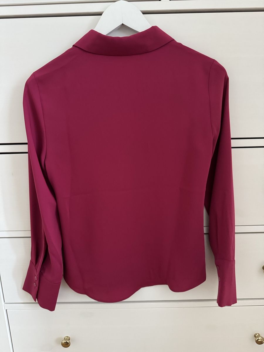 Blusen: Elegante Mango Bluse, Grösse XS, magenta – Gebraucht aus Schlieren von itsquality 1