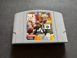 NFL QUARTERBACK CLUB 98 SPIEL FÜR NINTENDO 64