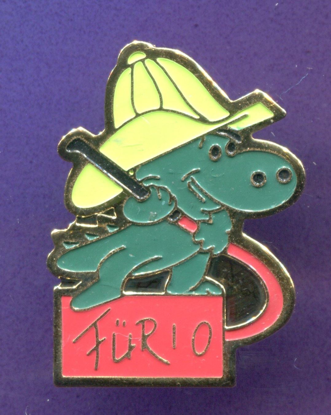 Placchette & Badge: FüRIO  kleiner Drache – Usato da Winterthur venduto da Sammleroase