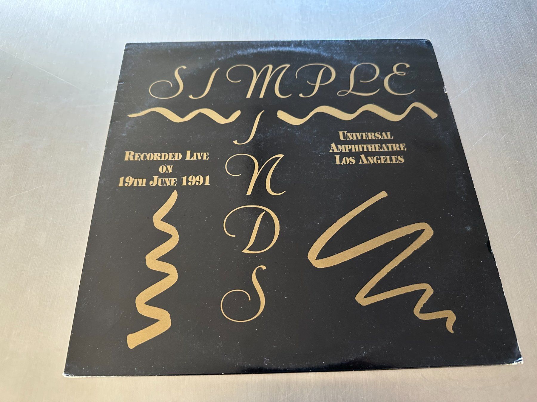 Dischi in vinile: SIMPLE MINDS LP LIVE A LOS ANGELES - 19.06.1991 – Usato da Sion venduto da jaipur1401