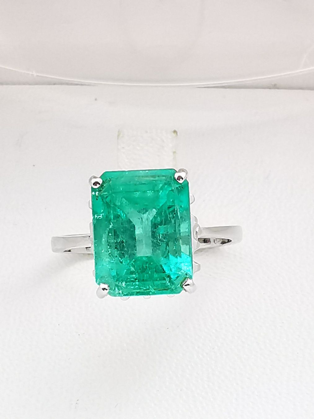 Ringe: Anello 18k Smeraldo Colombiano – Neu (gemäss Beschreibung) aus Brissago von Kri_2k8j 5