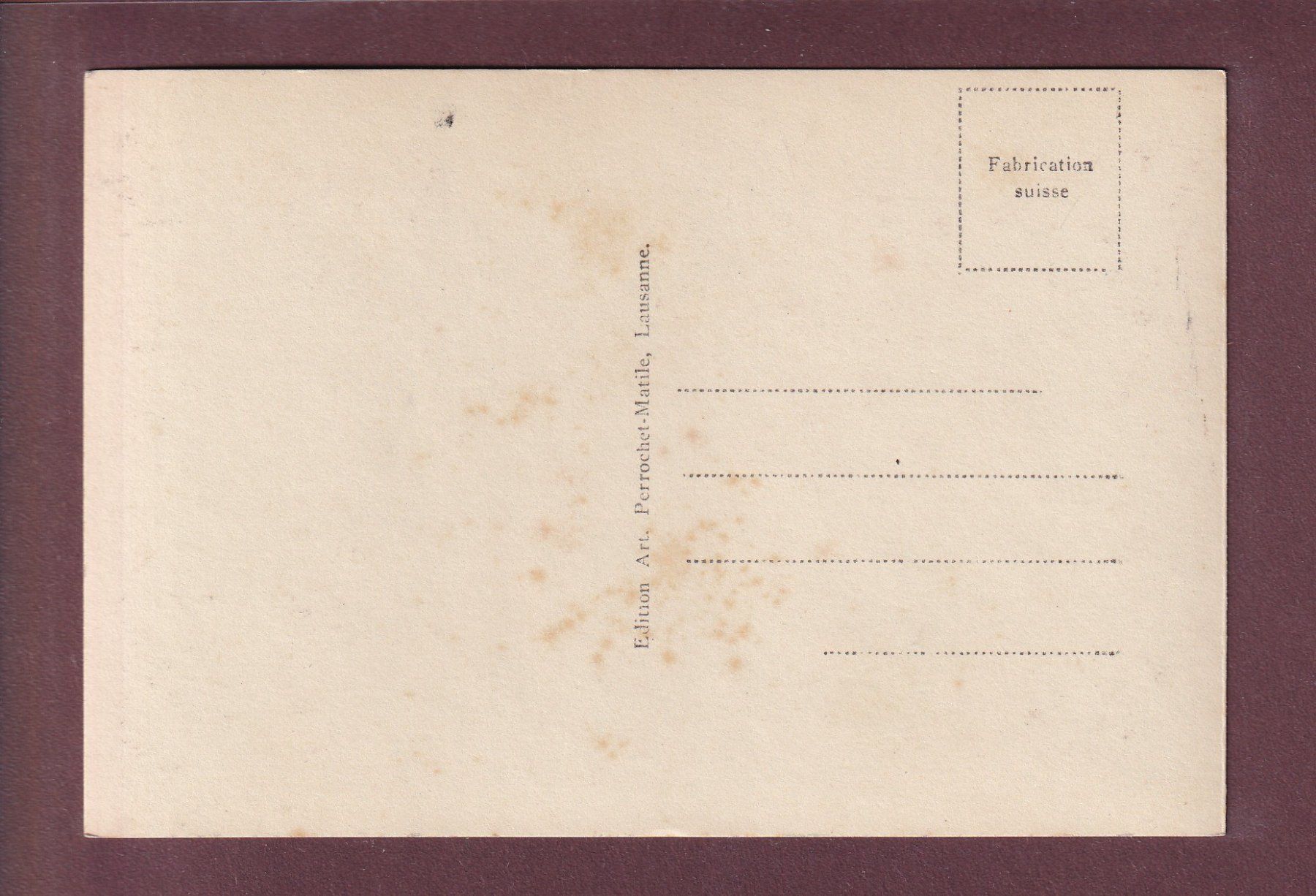 Cartoline postali: SERGNAT - Pic Chaussy - Mont d'Or – Usato da Pully venduto da nicecards 1