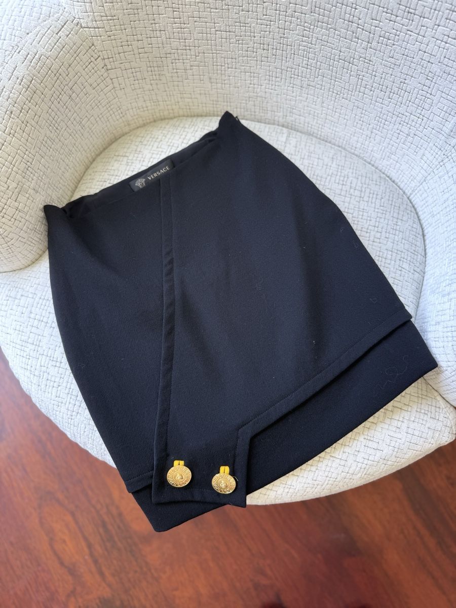 Versace Gonne: Jupe noir Versace Taille - 38 – Nuovo (secondo la descrizione) da Genève venduto da iry_67wr 4