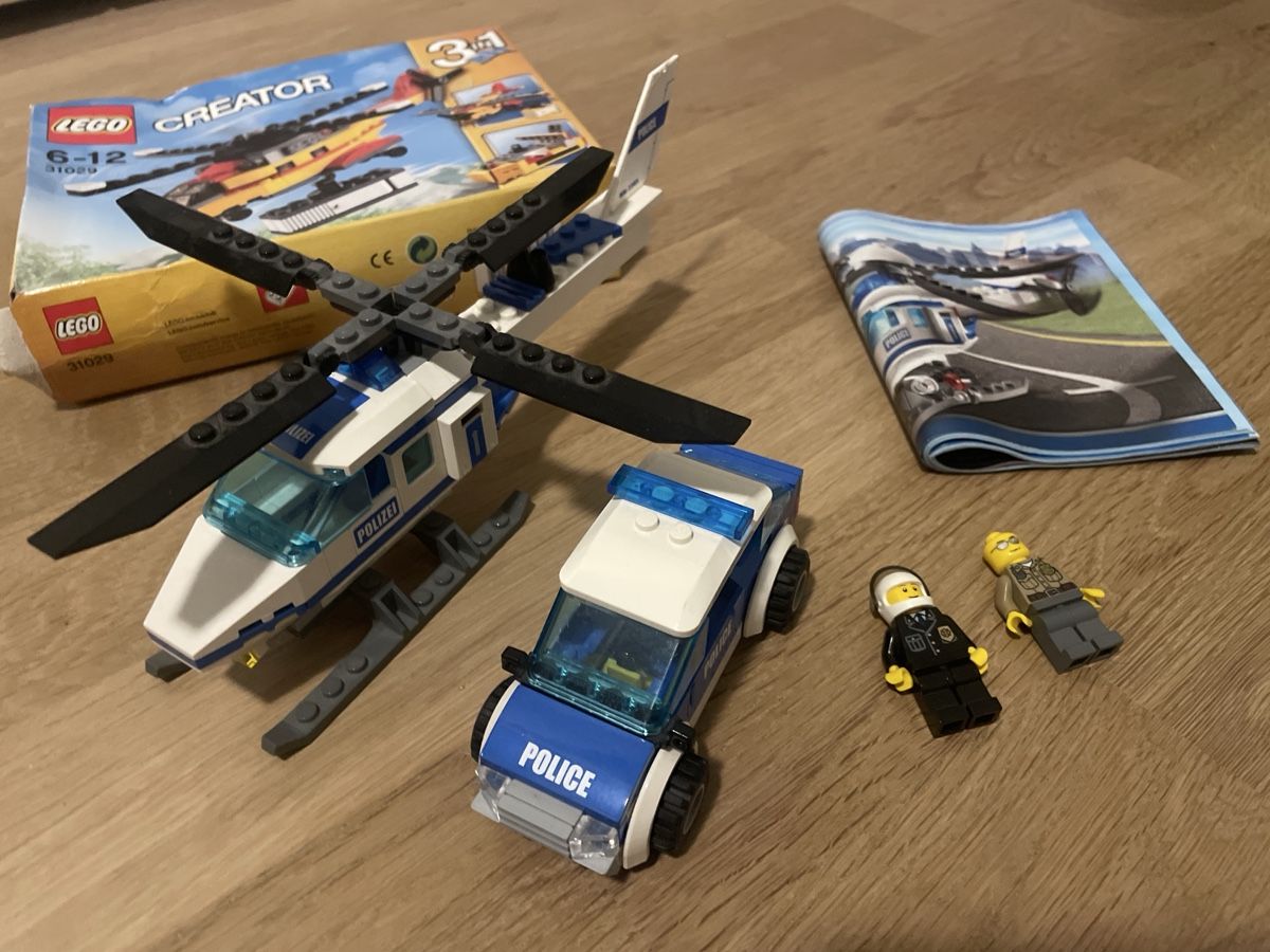 Lego Giocattoli: LEGO Sammlung, Shell Ferrari, Polizei, Helikopter, Auto – Usato da Dällikon venduto da Marcofloro 1