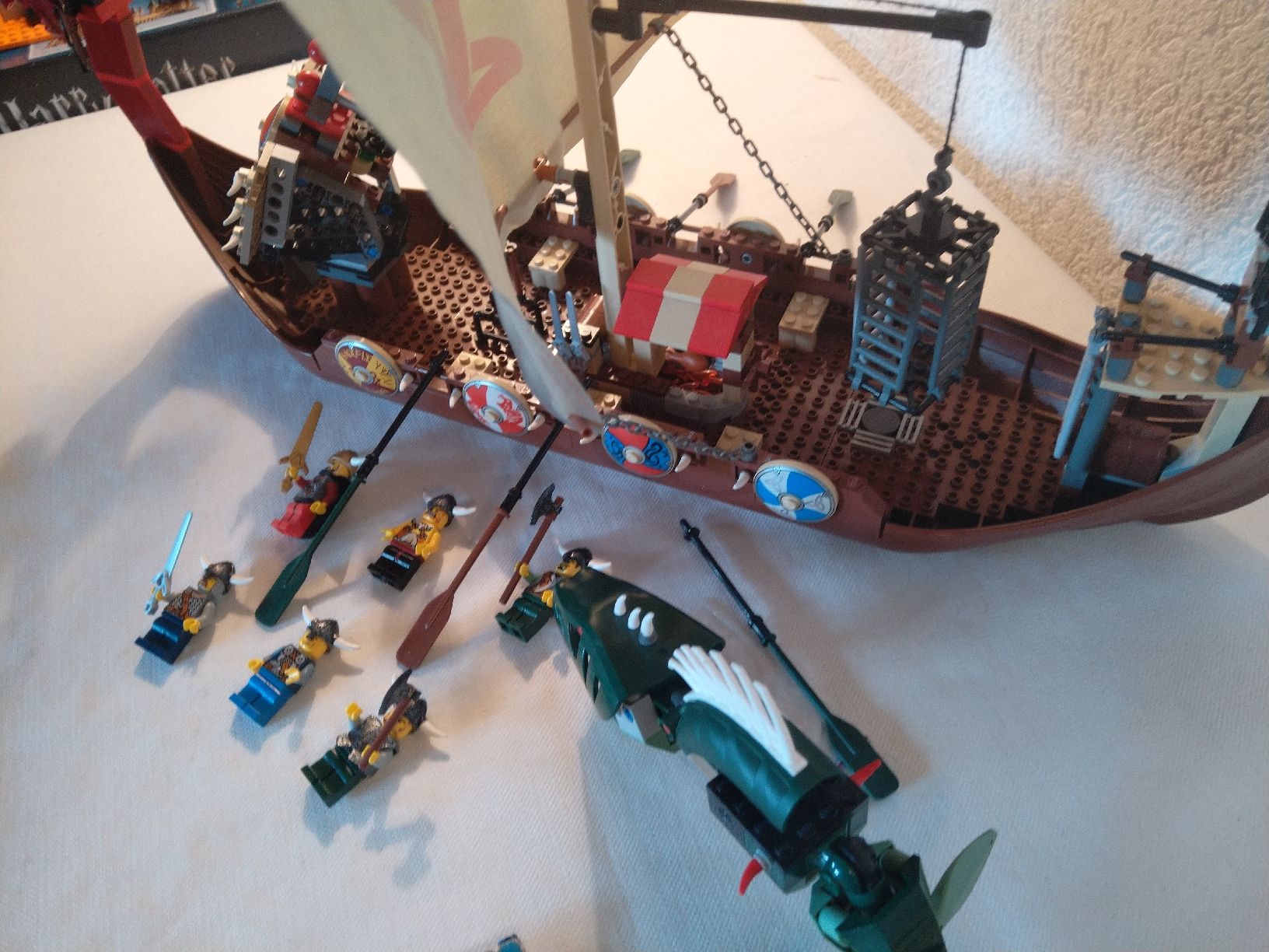 Lego Kit di costruzioni: Lego - 7018 Drakkar Viking – Usato da Les Brenets venduto da LEGOFOREVER 2