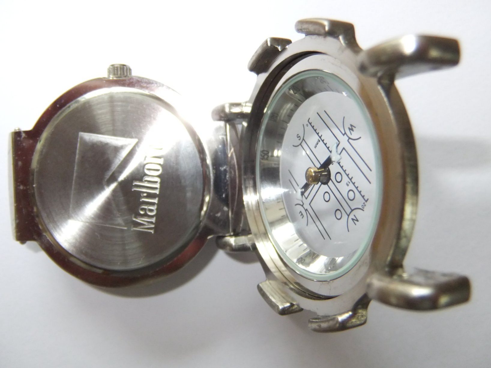 Montres: Marlboro Reklame Uhr mit Kompass – D'occasion à St. Niklaus VS par wunschlos54 3