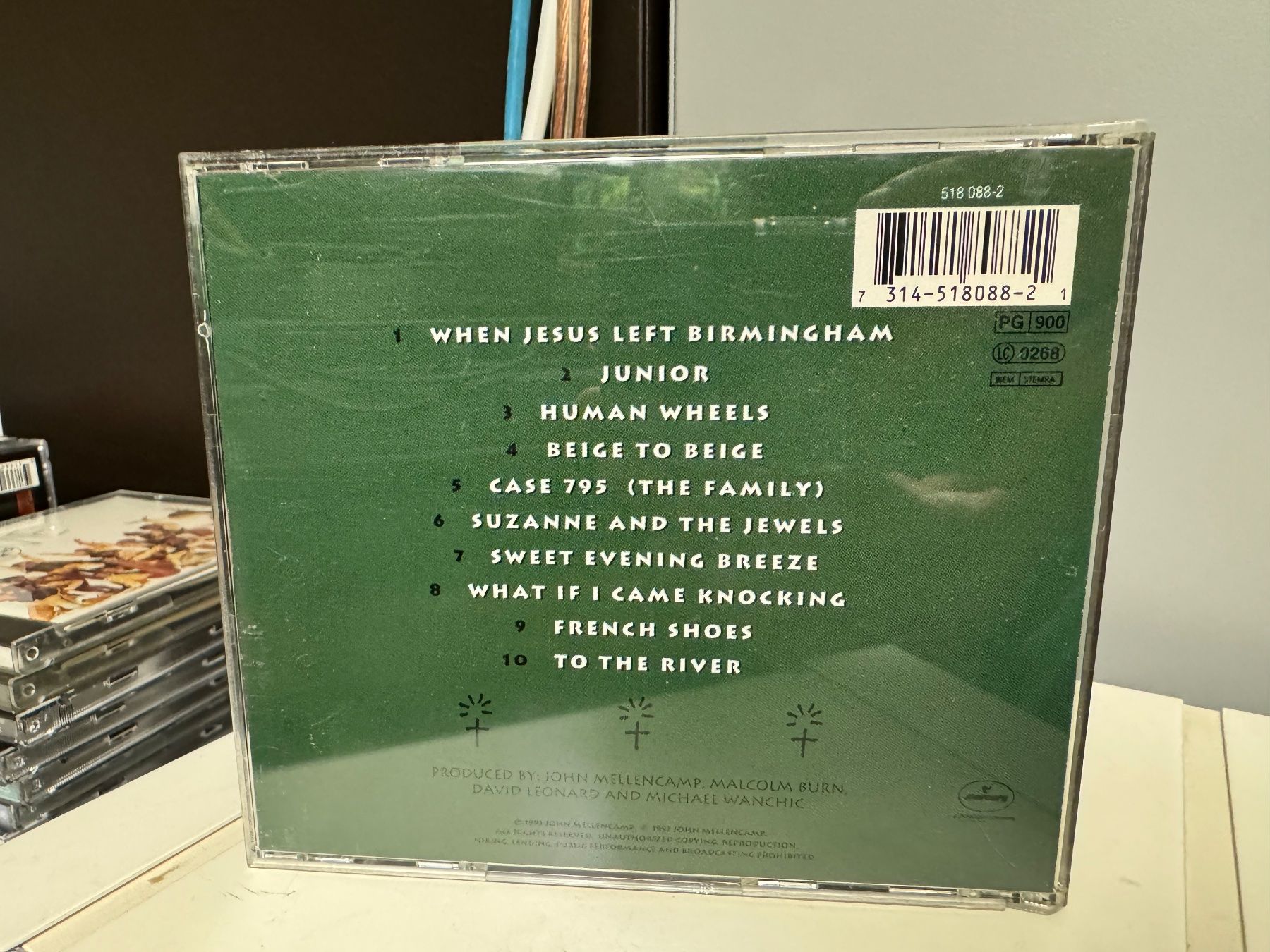 CD: John Mellencamp - Human Wheels - HA11N – Nuovo (secondo la descrizione) da Küsnacht ZH venduto da Jazztilldawn 1