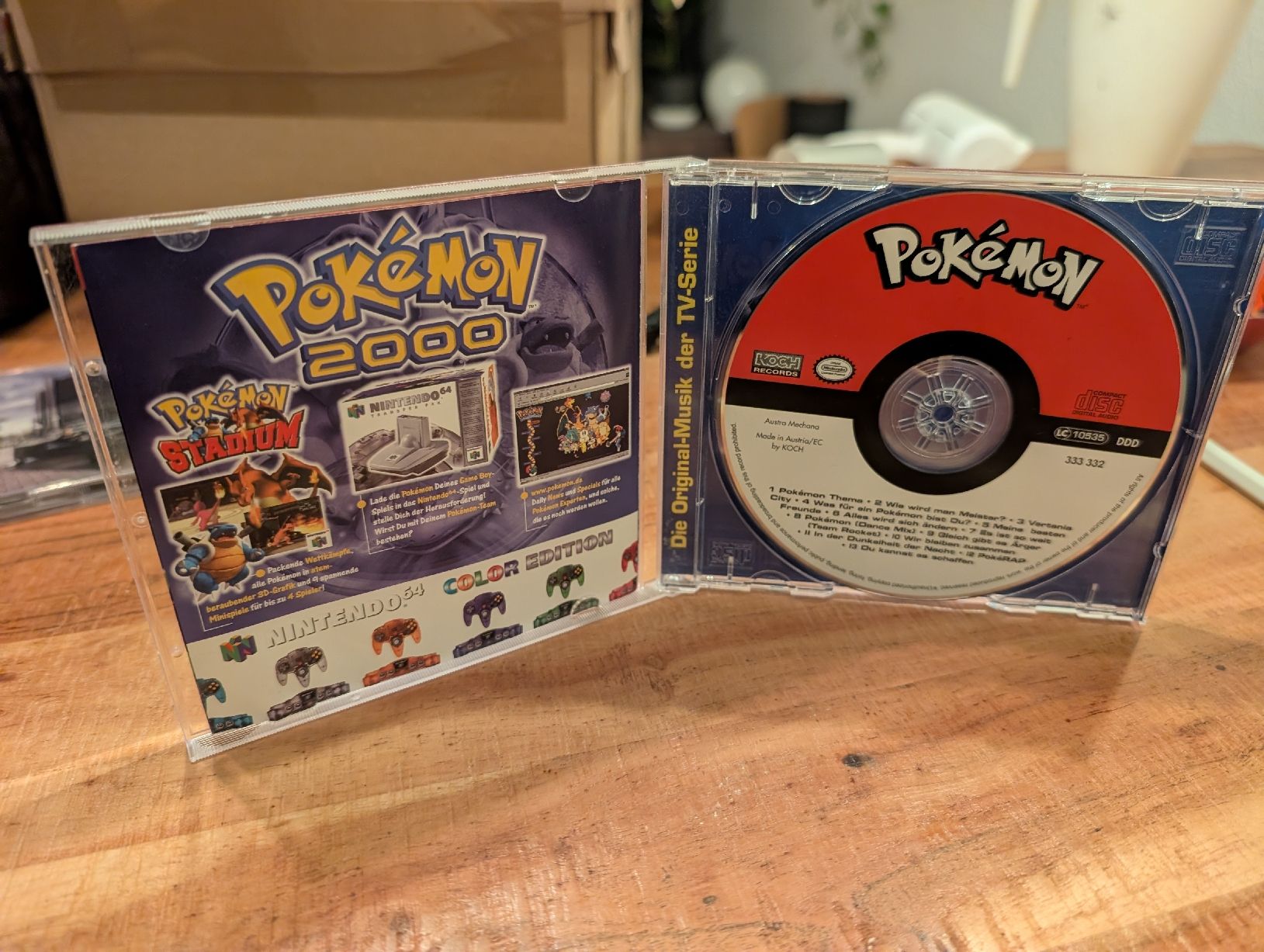 Pokémon Musik CD Original Soundtrack Schnapp sie dir alle (Gebraucht ...