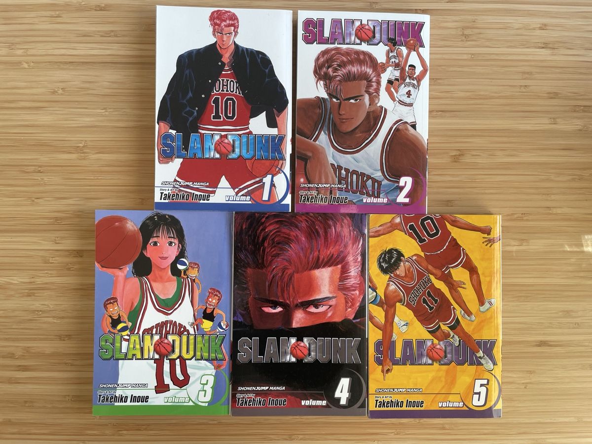 Fumetti: Slam Dunk Band 1-5 – Usato da Basel venduto da eri_gnh2