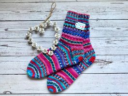 Handgestrickte Socken 🧦🧶 38/39. DIE Geschenkidee🎁!