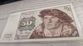 50 Deutsche Mark Banknote 1980