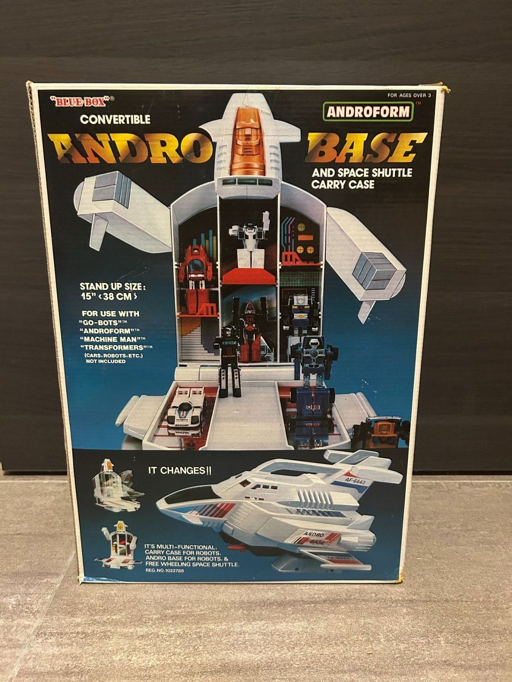 Giocattoli: Andro Base for Gobots Transformers vintage 1985 von Blue-Box – Usato da Lausanne venduto da Retro-geek