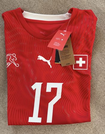     Schweizer Nati Trikot Puma Vargas #17 – Neu – Gr. L