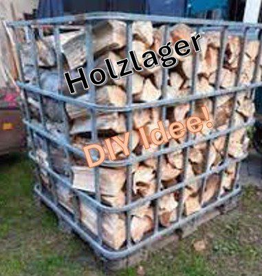 Gitter & Roste: Holzlager mit IBC Gitter – Gebraucht aus Amriswil von Renergie 1
