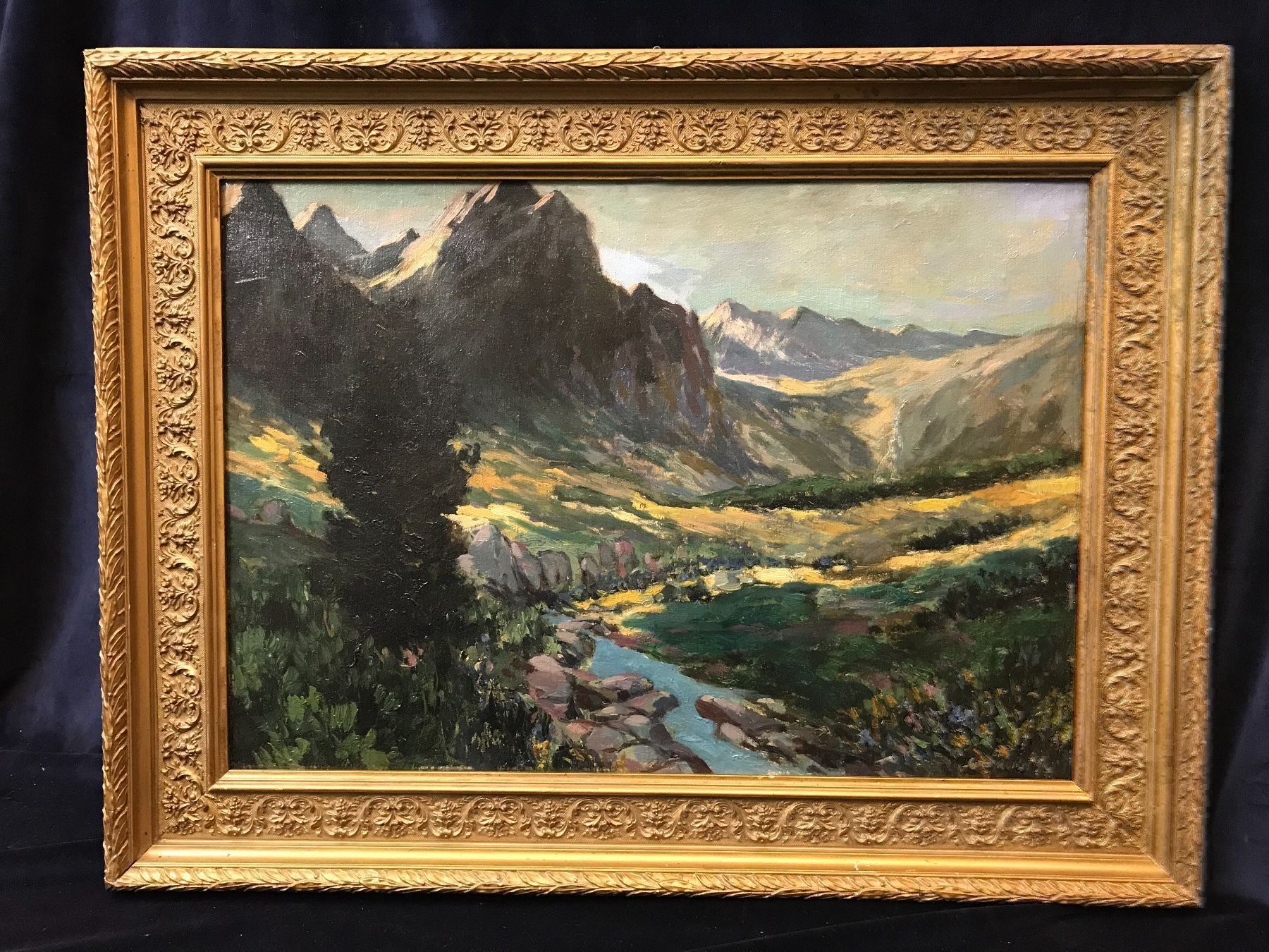 Dipinti: Tschechische  Antik Gemälde 64x48cm – Usato da Zürich venduto da Artnuvo 1