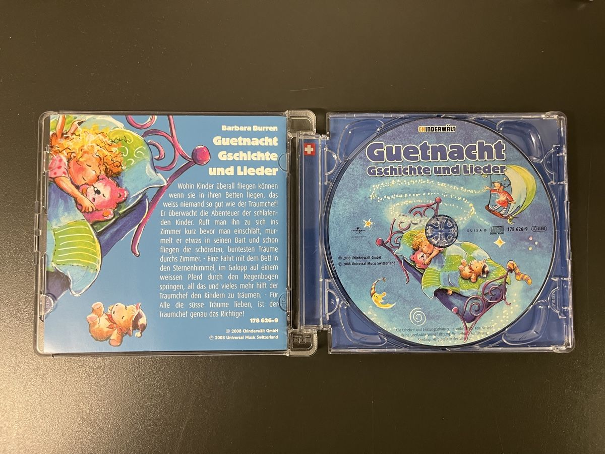 CD: Guetnacht Gschichte und Lieder CD - Schwiizerdütsch – Usato da Arnegg venduto da Locher8 1