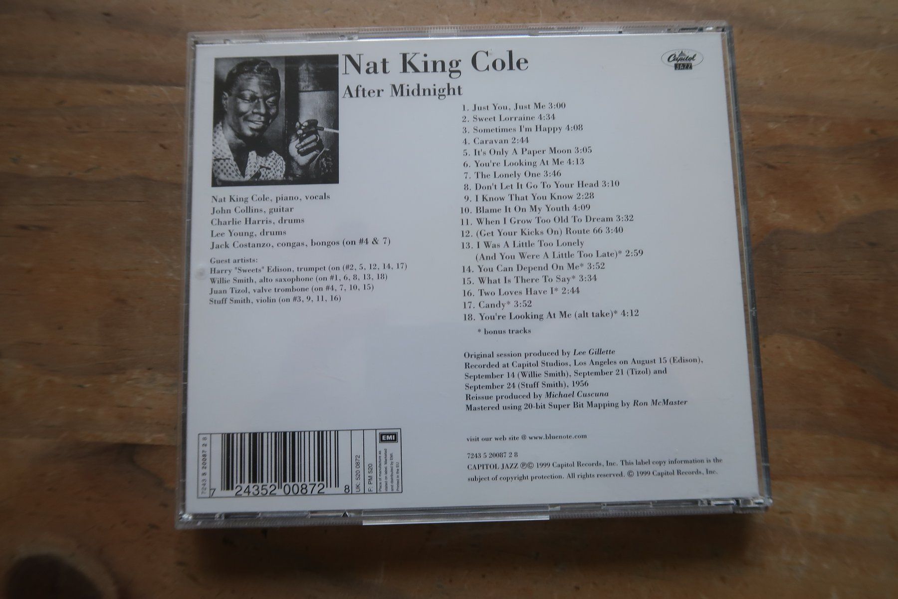 CDs: NAT KING COLE - AFTER MIDNIGHT - THE COMPLETE SESSION - CD – Gebraucht aus Basel von Patiscat 1