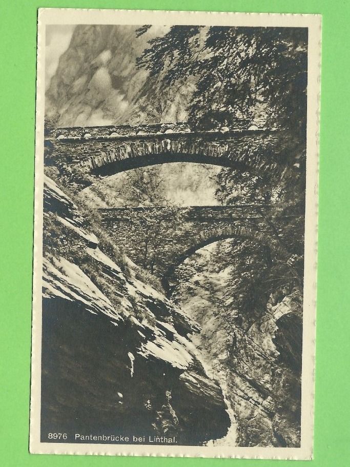 Cartoline postali: Pantenbrücke bei Lintthal – Nuovo (secondo la descrizione) da Zürich venduto da t24_de