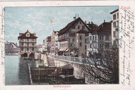 Zürich Rathausquai 1901