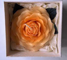 Rosenkerze in Box aus Saa-Papie*****