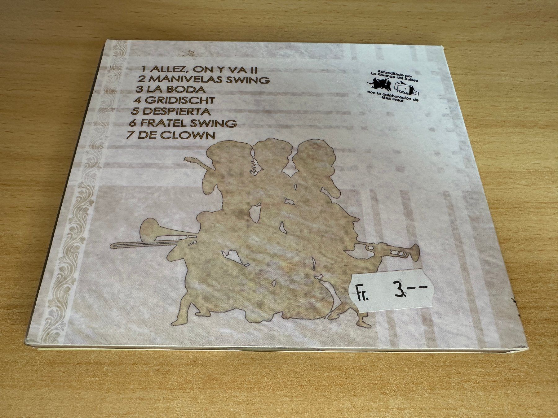 CD: La Xaranga Del Xubec - Hey! – Usato da Rikon im Tösstal venduto da Alpenmutz 1