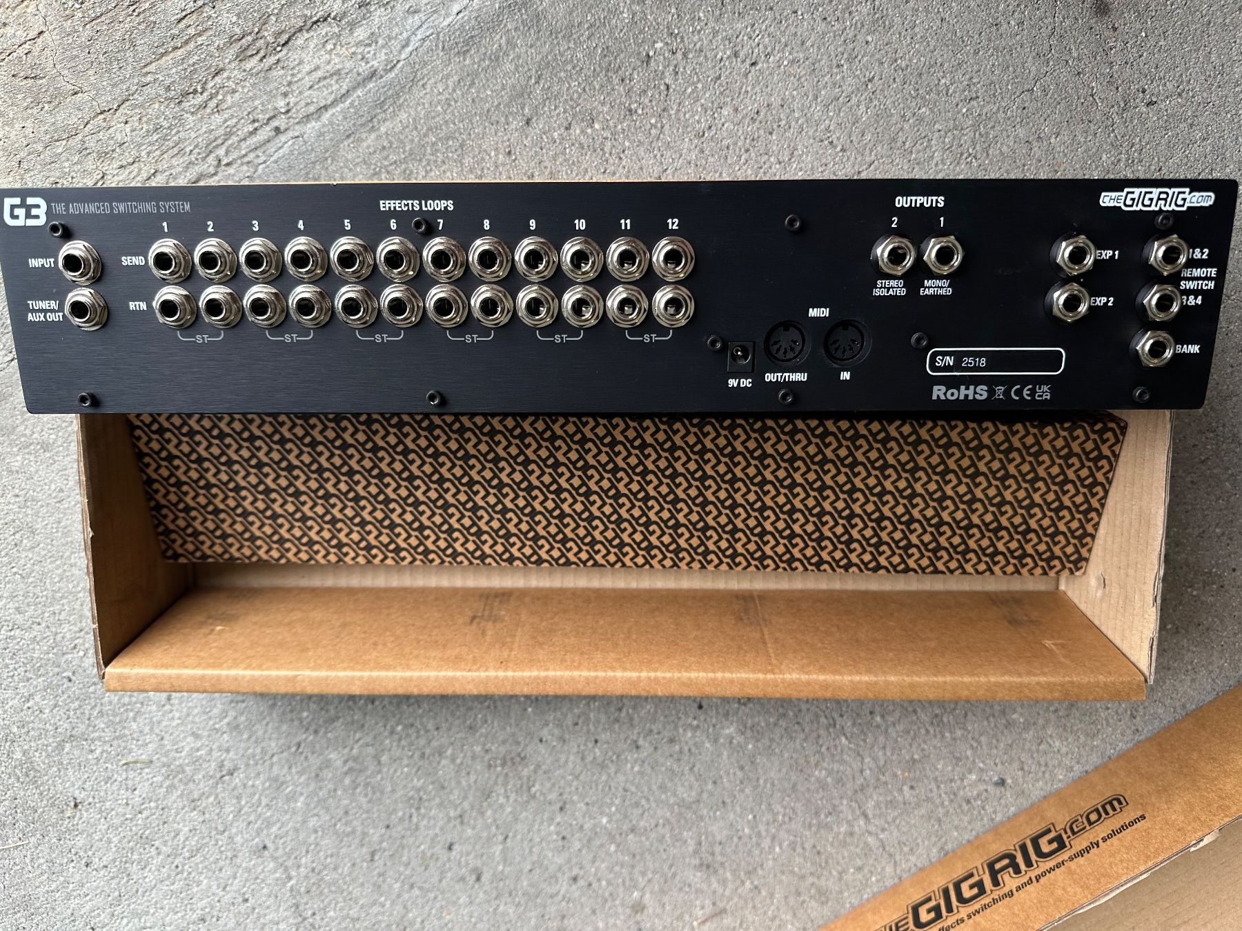 Musikinstrumente: Gigrig G3 Switching System – Gebraucht aus Gampel von bbgain82 2