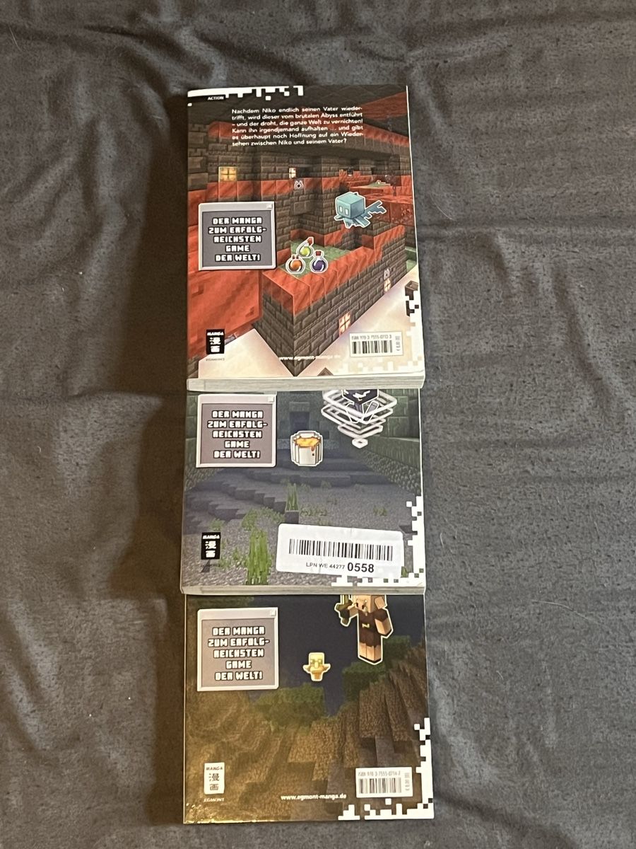 Bücher: Libri Minecraft Edizione Tedesca – Neu (gemäss Beschreibung) aus Arosio von pep_y2gj 1