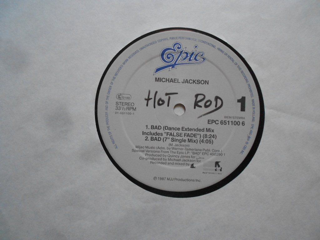 Dischi in vinile: MICHAEL JACKSON  -  BAD   ( MAXI SINGLE ) – Usato da Bex venduto da Giorgiob 2