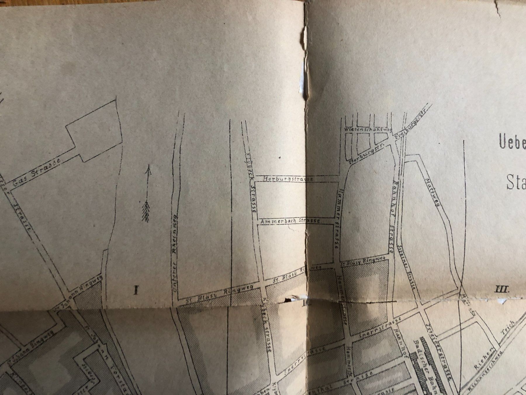 Landkarten & Atlanten: Uebersichtsplan der Stadt Basel 1874 – Gebraucht aus Zürich von allp 2