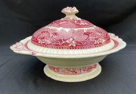 Mason‘s Fusschale, Schüssel Vista Englandca. 1940, Iroestone