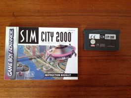 game nintendo Game Boy Advance sim City 2000