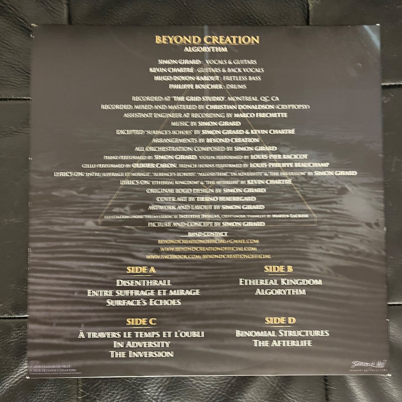 Schallplatten: Beyond Creation - Algorythm - Vinyl Doppel-LP – Gebraucht aus Lenzburg von sch_lml8 1