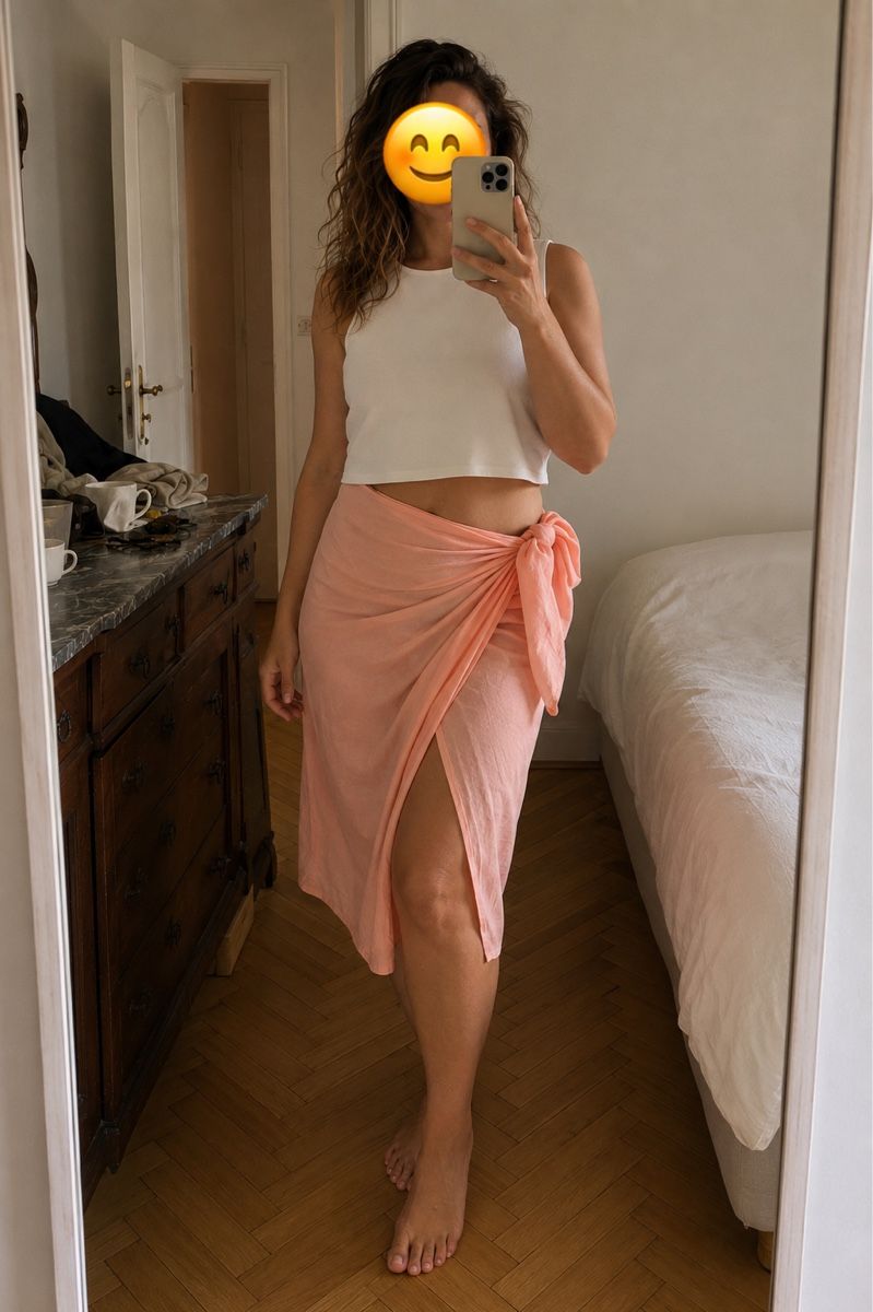 H&M Costumi da bagno & Bikini: Paréo rose H&M taille unique – Usato da Lausanne venduto da Stephaniesdressing