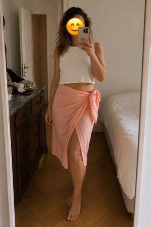 Paréo rose H&M taille unique