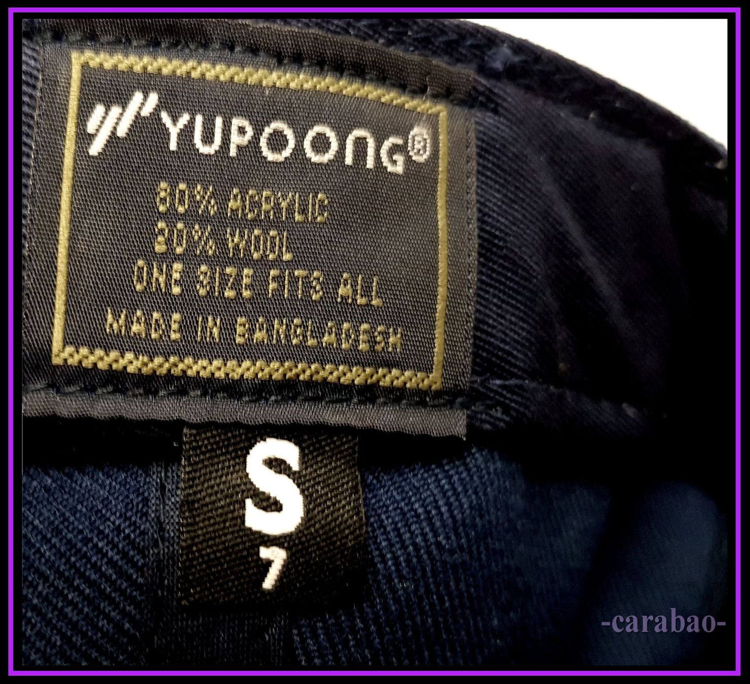 Copricapi, berretti & cappellini: Original YUPOONG Fitted Cap / Dunkelblau / Gr. S – Nuovo (secondo la descrizione) da Winterthur venduto da -carabao- 4