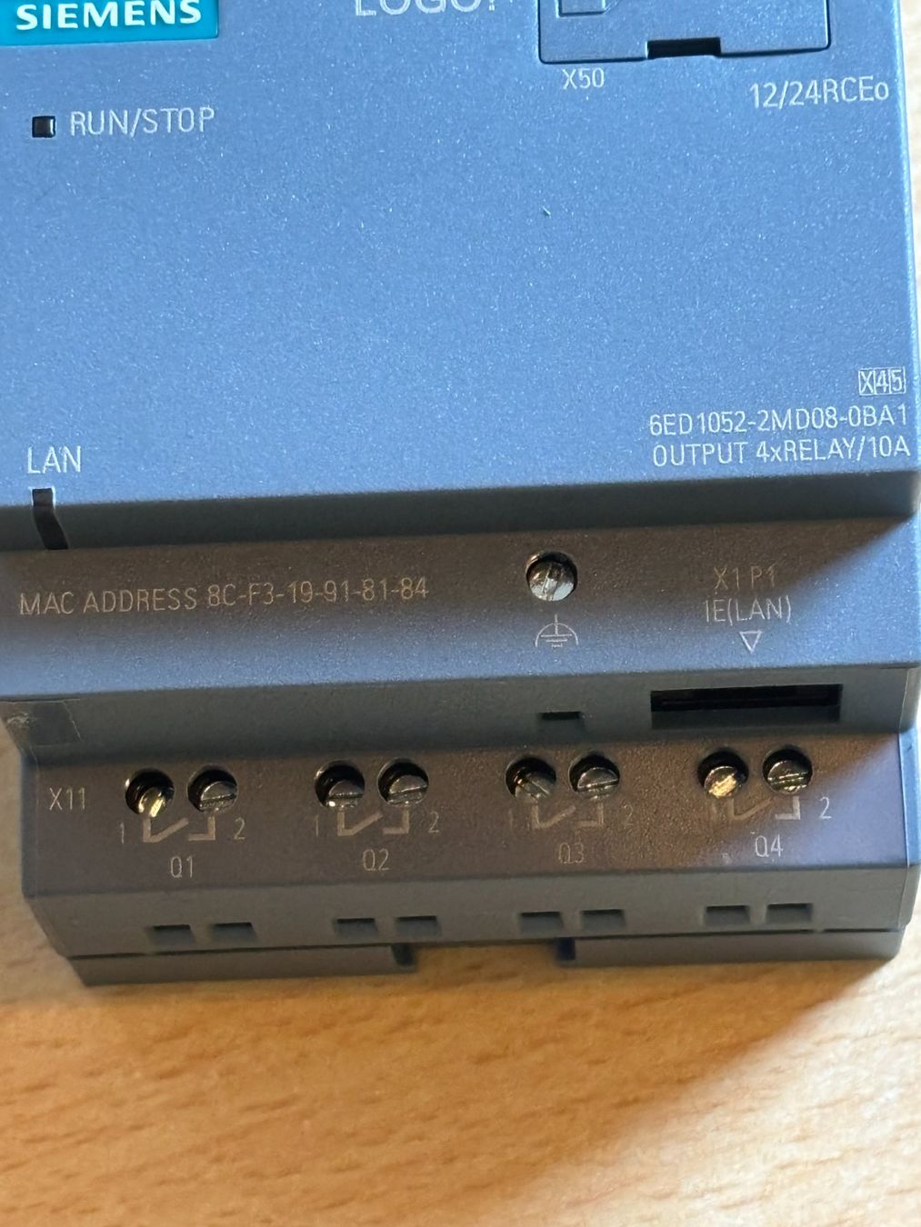 Siemens Componenti elettronici: Siemens Logo 12/24V DC – Usato da Biberist venduto da Oberwald45 1