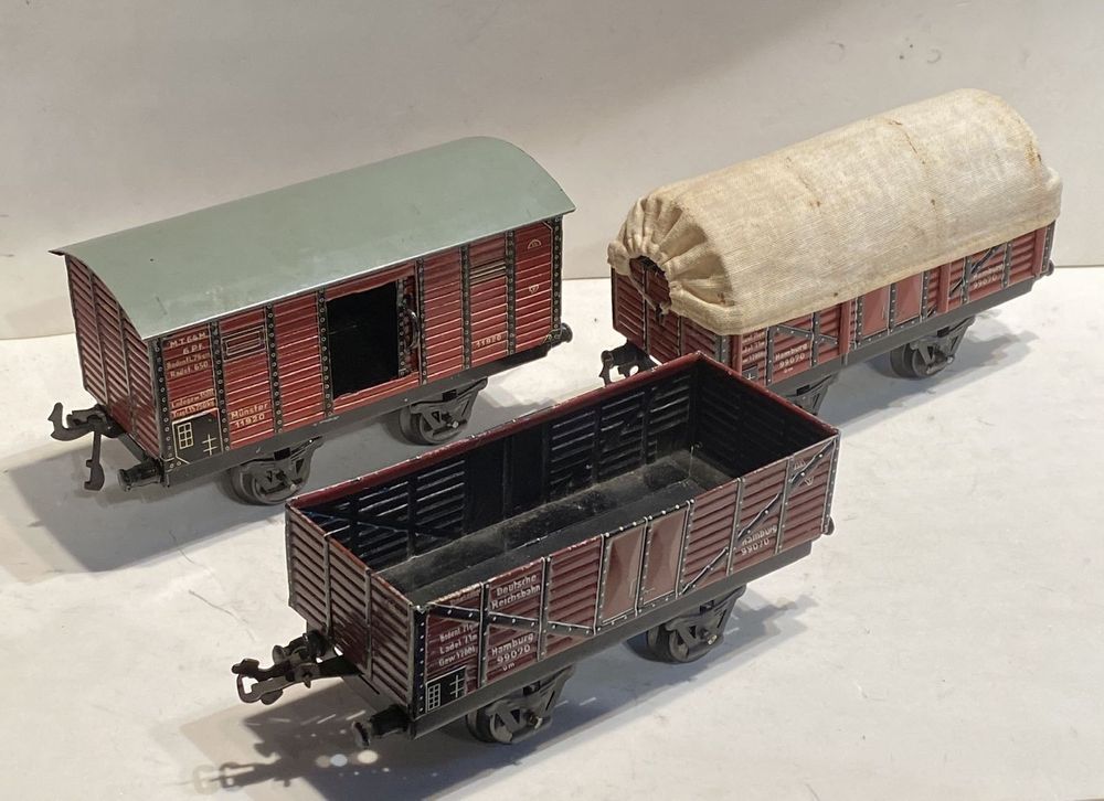 Wagon Marchandises Elettren SPUR 0 – 6 Essieux FS, époque III, Très Rare