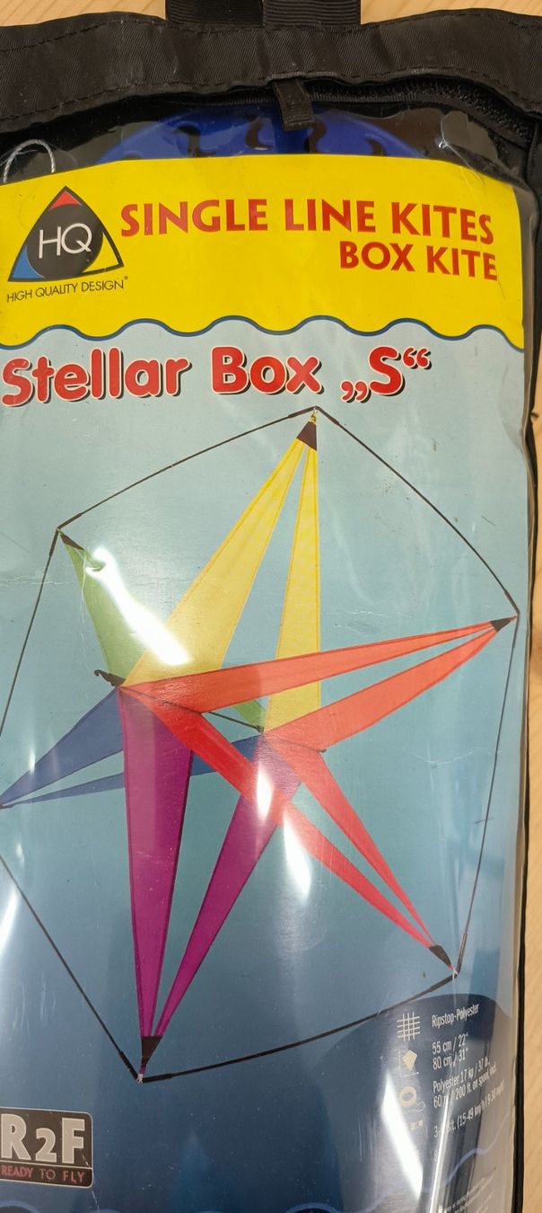 Kite: Flugdrachen / Stellar Box "S" – Neu (gemäss Beschreibung) aus Stadel von sacohebelu 1
