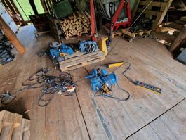 3Stk.Demag Kettenzug 1t