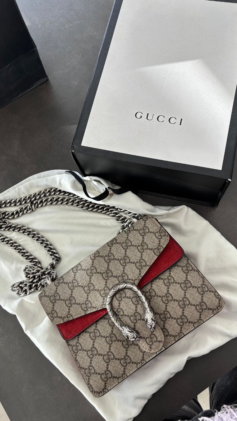 Gucci Borse da donna: Gucci Dionysos toile rouge – Usato da Riddes venduto da marioCro16