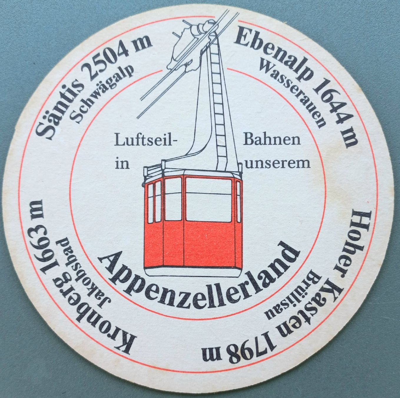 Sottobicchieri: Bierdeckel - Appenzeller - CH – Usato da Niederuzwil venduto da lubimaja