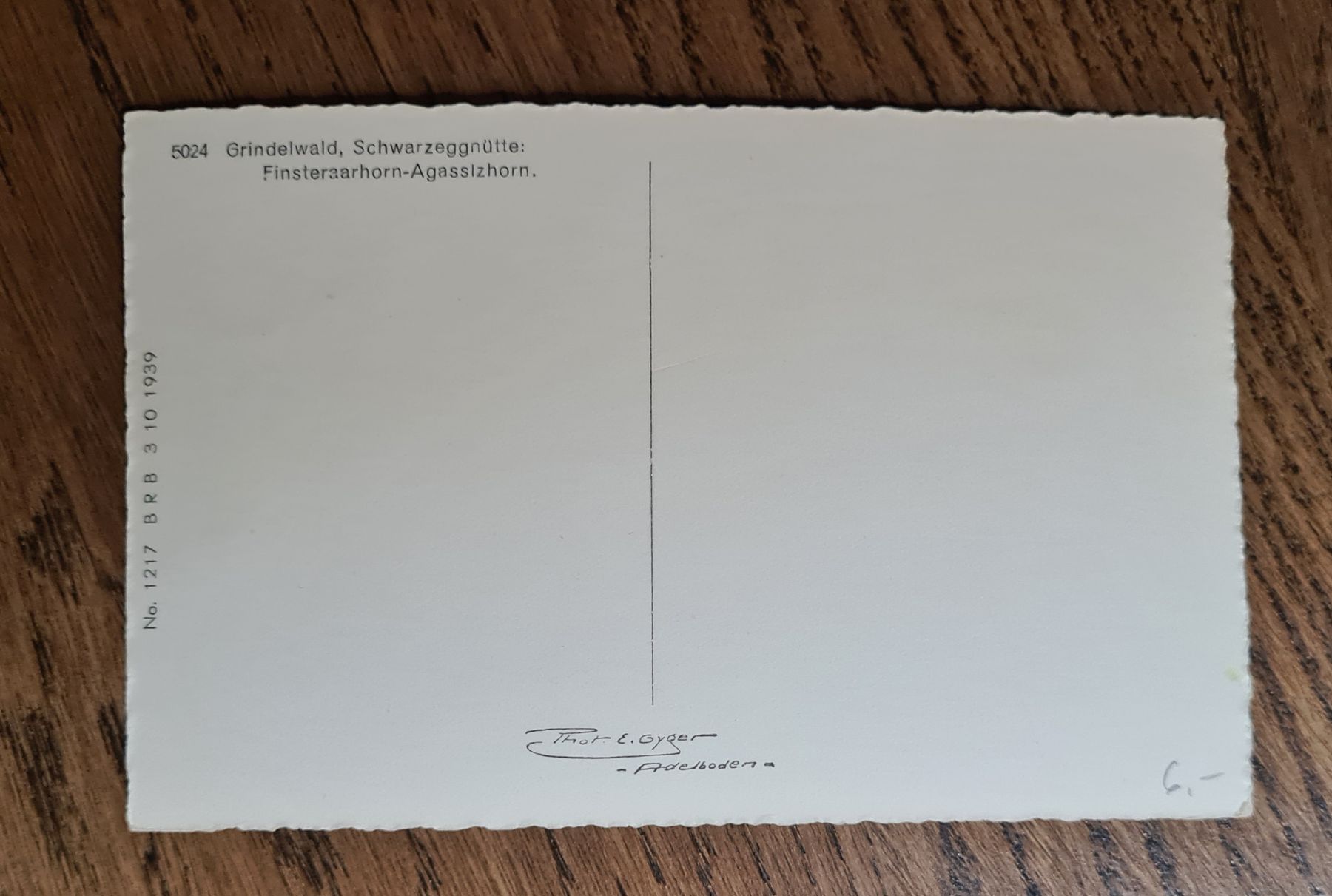 Cartoline postali: Schwarzegghütte – Usato da Ebikon venduto da Donar50 1