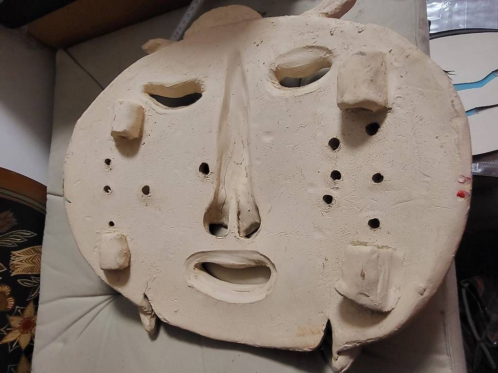 Sculture & Statue: Wunderschöne Maske aus Ton – Usato da Belp venduto da Zam 2